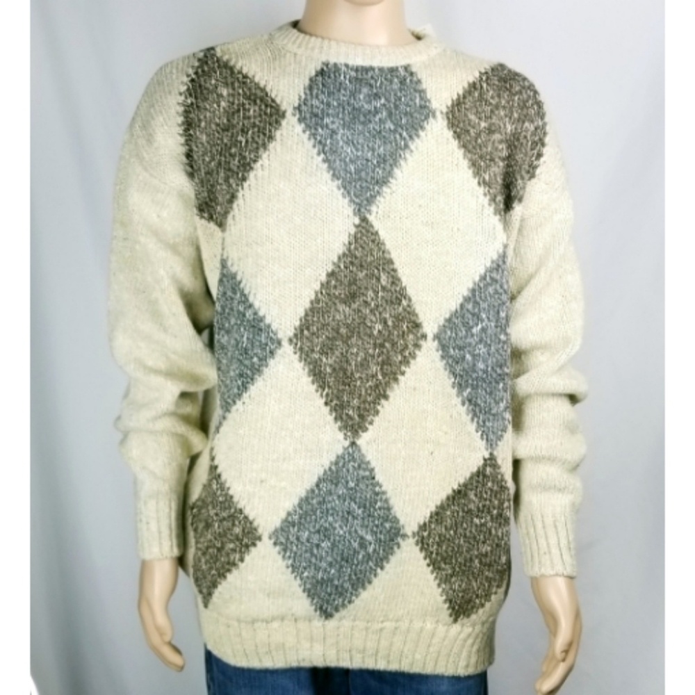 Fieldmaster Mens Large Tall Crewneck Sweater